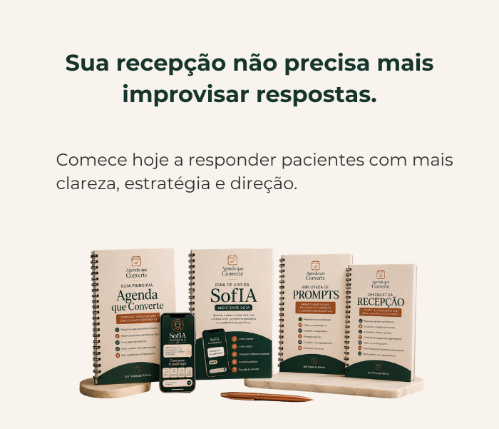 Página mostrando para quem o Agenda que Converte é indicado e como funciona o acesso ao produto digital.